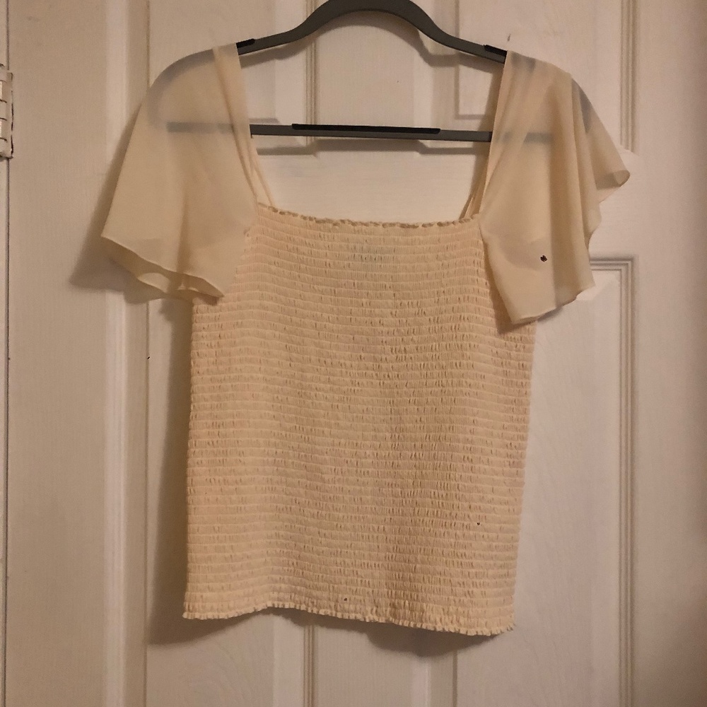 Theory smocked Top